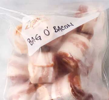 bacon congelado